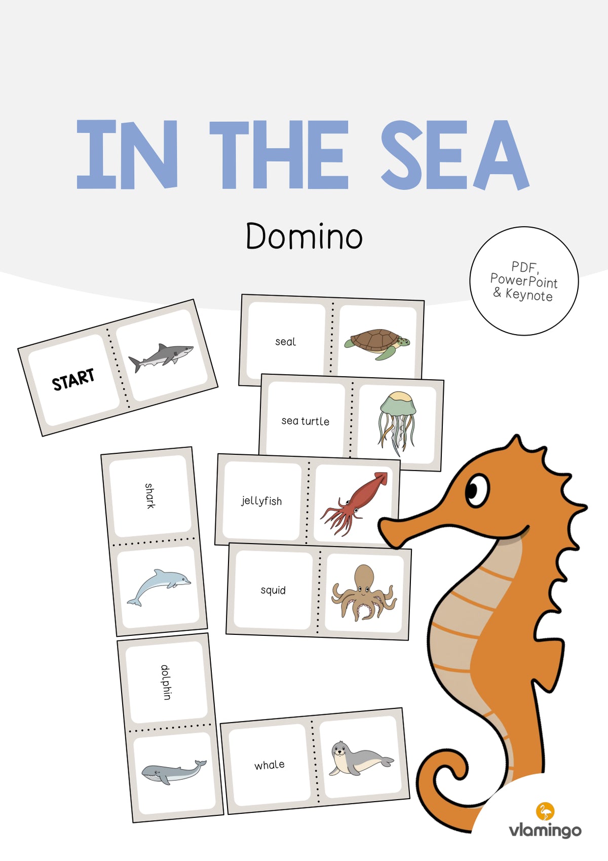 de englisch in the sea domino 001