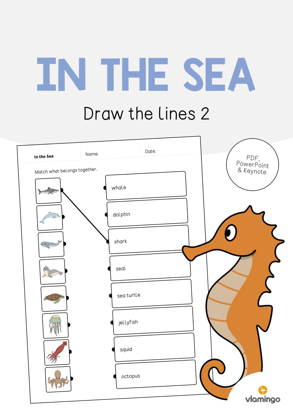 de englisch in the sea draw the lines 2 001