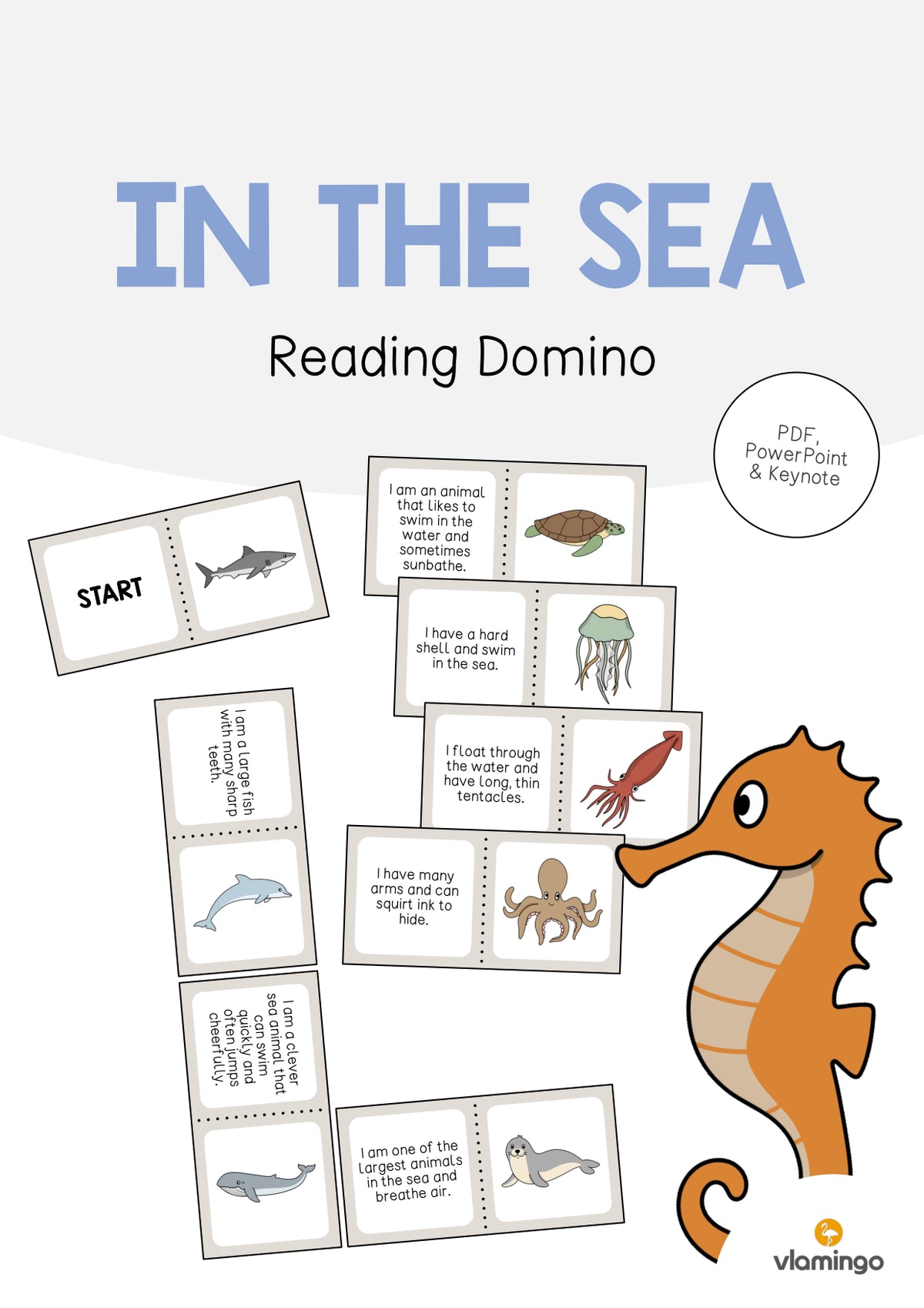 de englisch in the sea reading domino 001