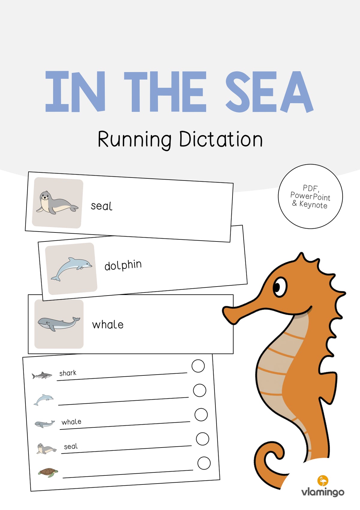 de englisch in the sea running dictation 001