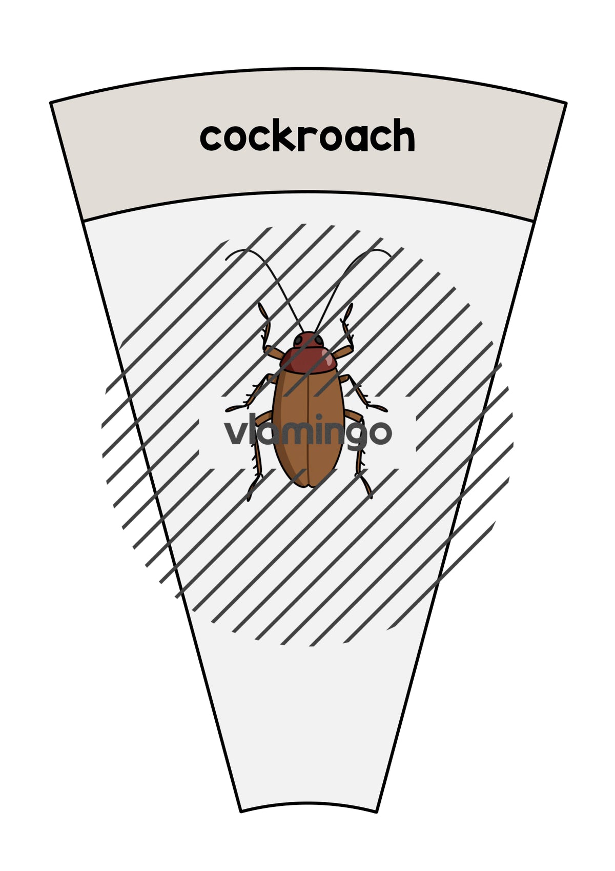 de englisch insects matching circle 027