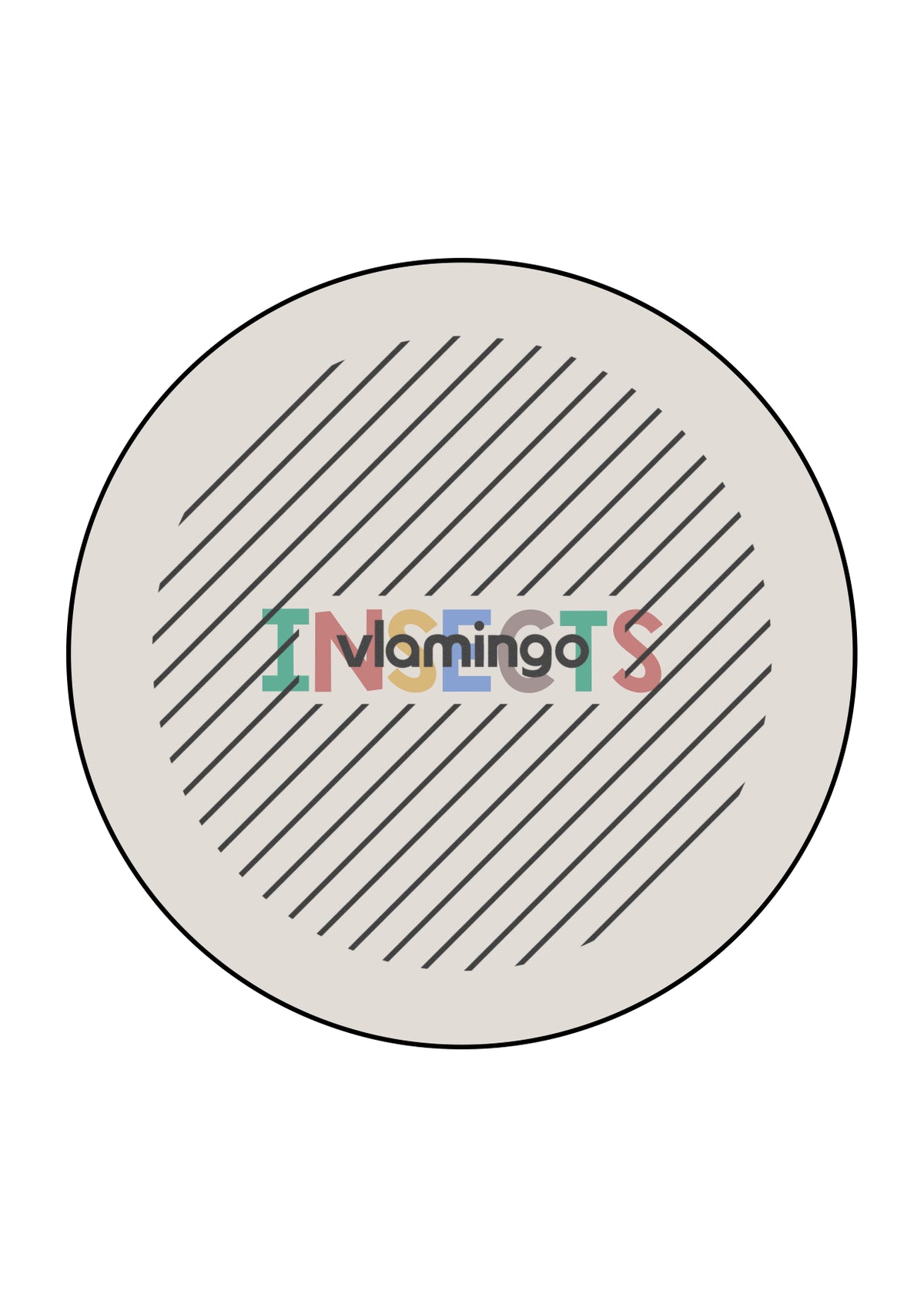 de englisch insects matching circle 030