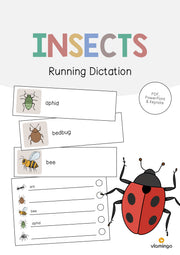 de englisch insects running dictation 001