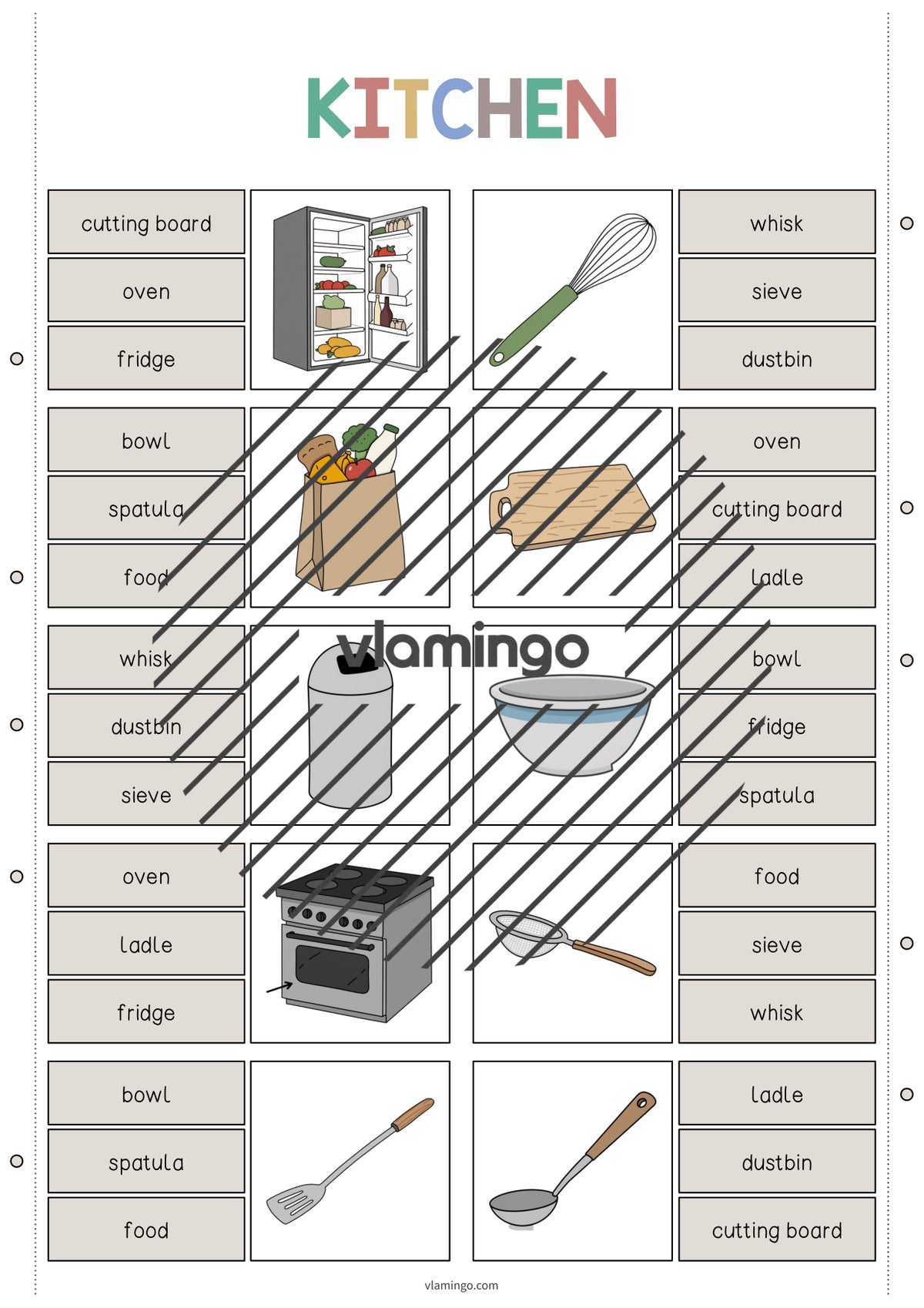 de englisch kitchen clip cards 005