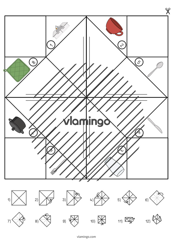 de englisch kitchen cootie catcher 009