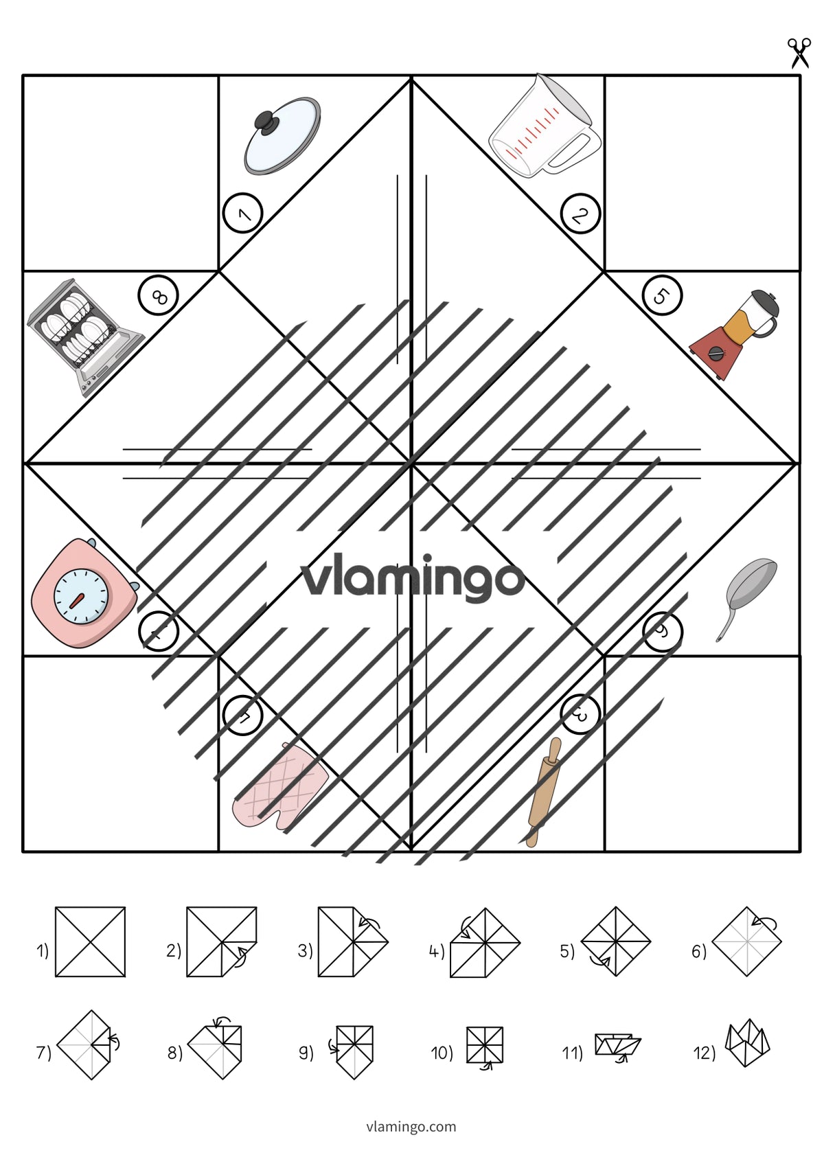de englisch kitchen cootie catcher 010