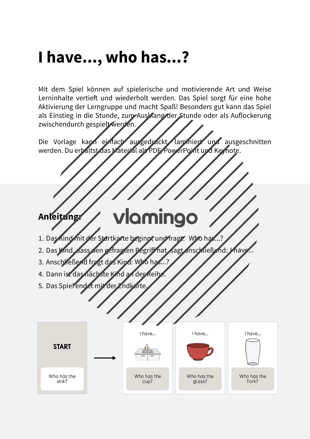 de englisch kitchen i have who has 002
