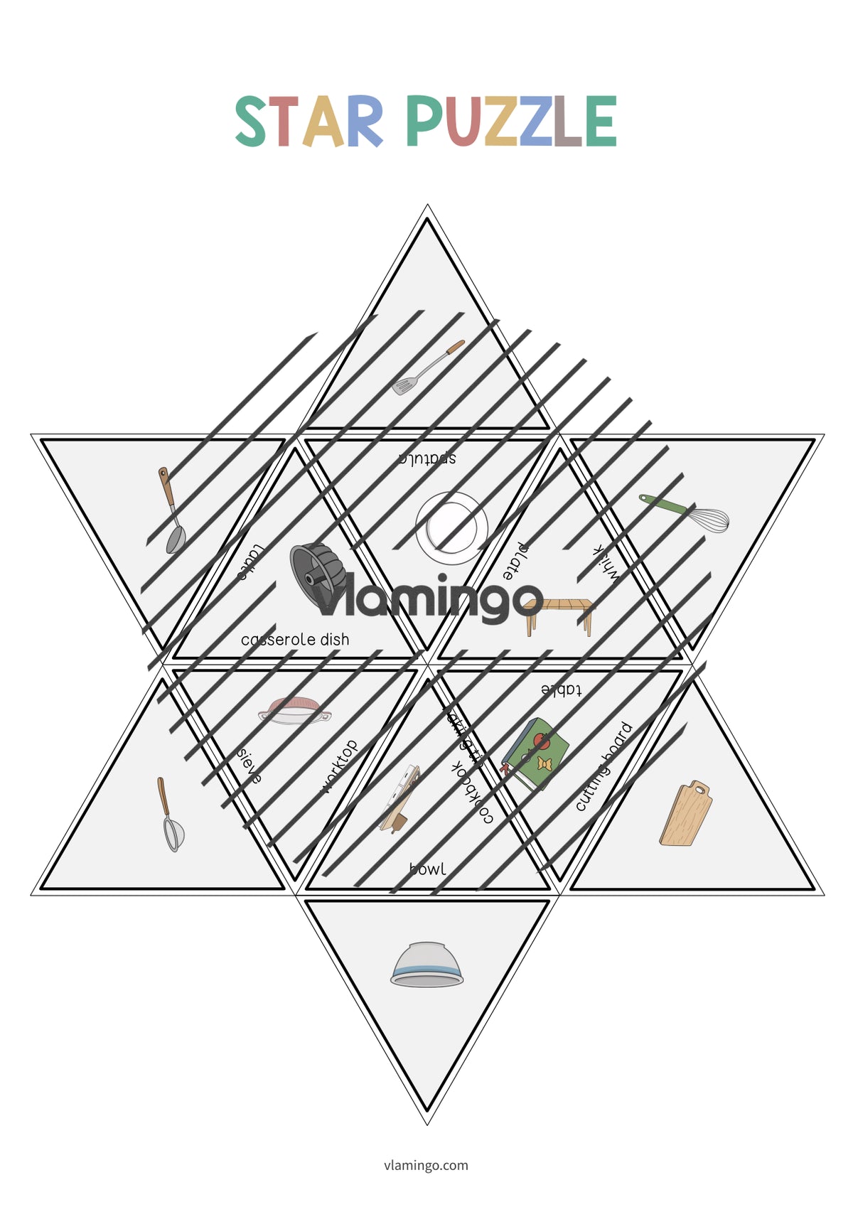 de englisch kitchen star puzzle 012