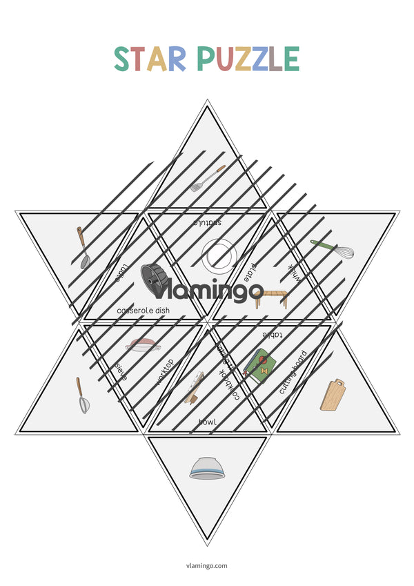 de englisch kitchen star puzzle 012