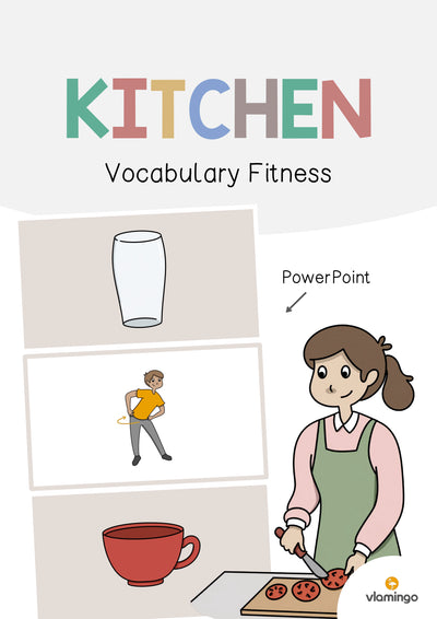 Kitchen / Küche: Vocabulary Fitness (Englisch)