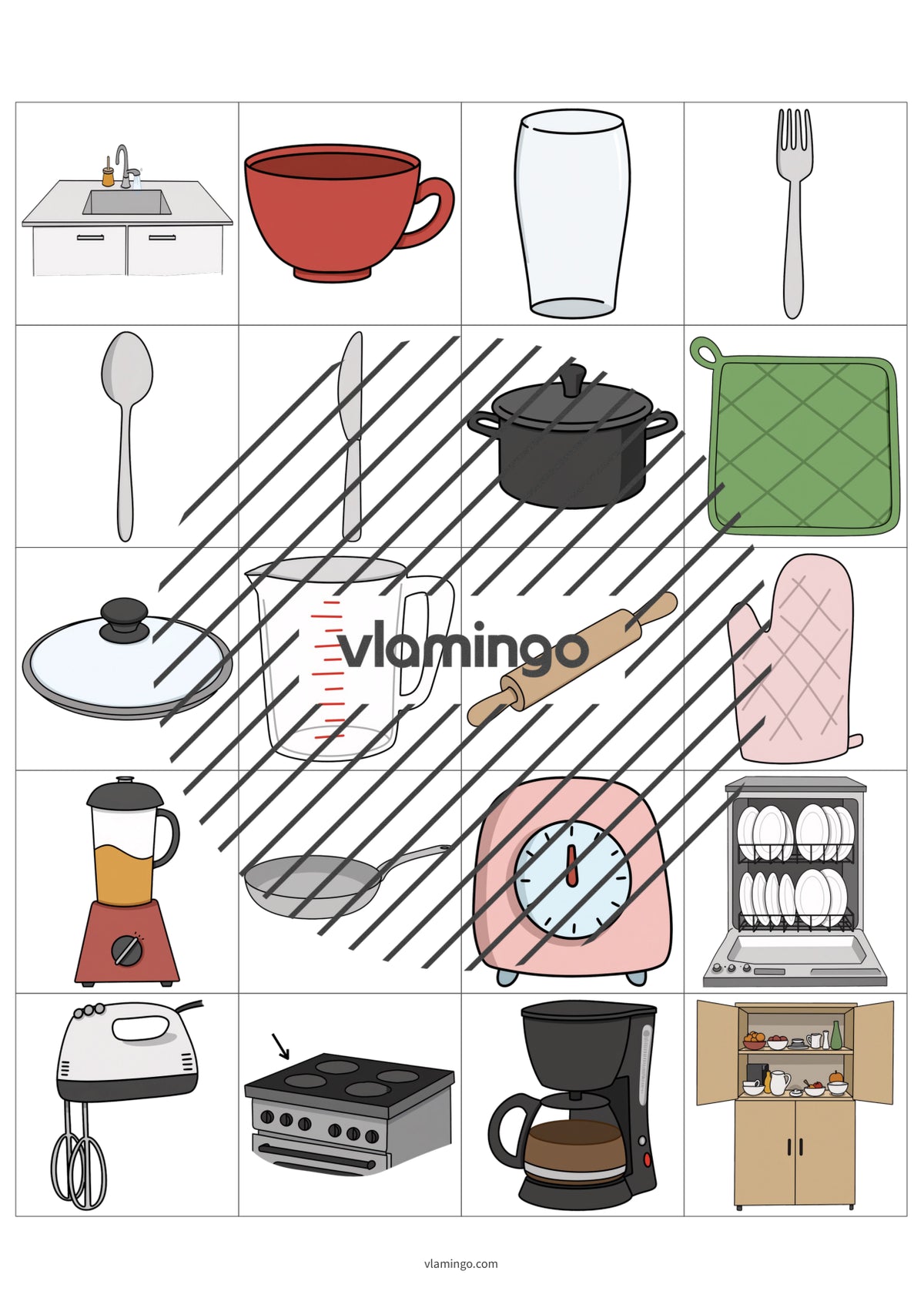 de englisch kitchen vocabulary wheel of fortune 015