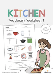 de englisch kitchen vocabulary worksheet 1 001