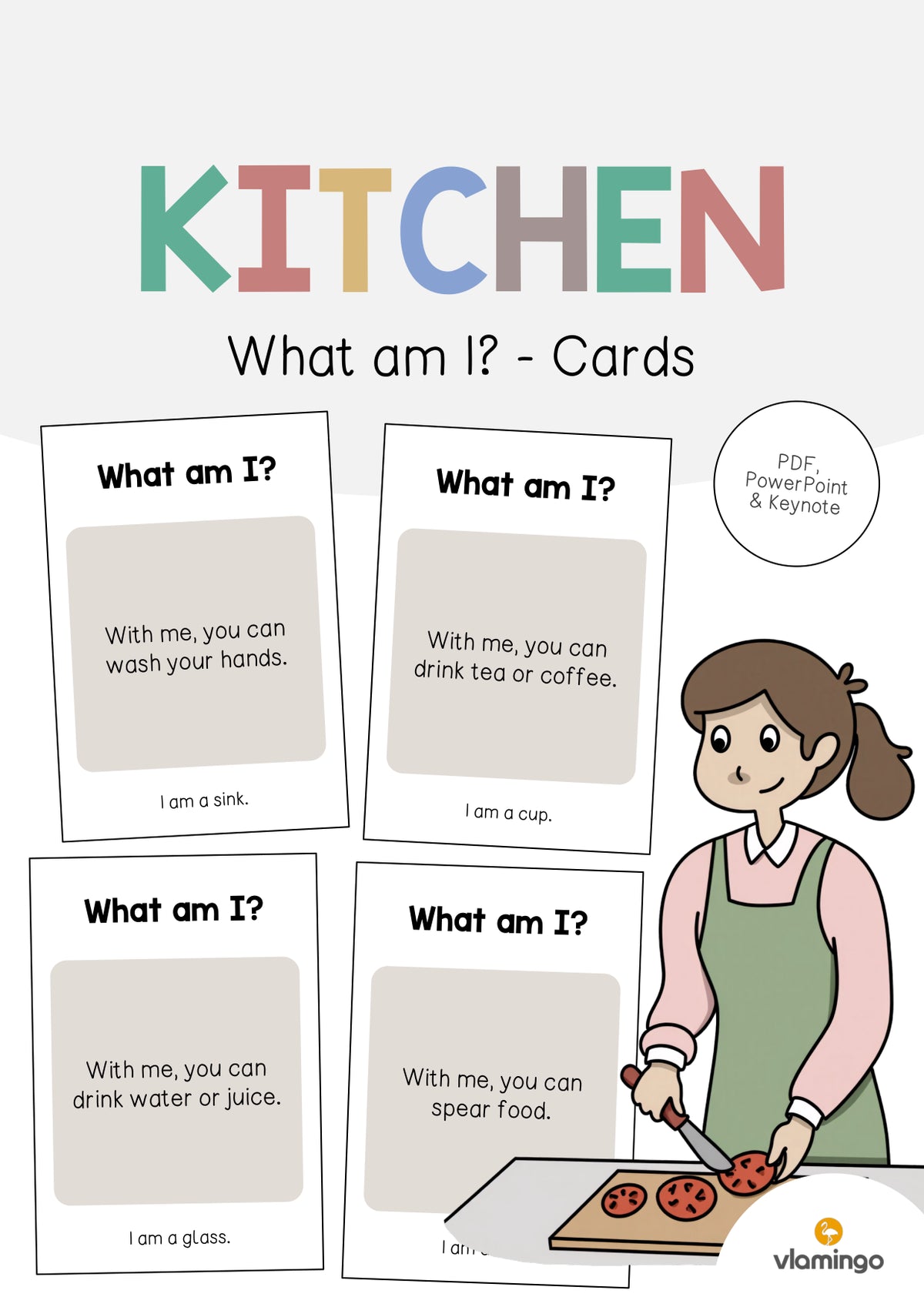 de englisch kitchen what am i cards 001