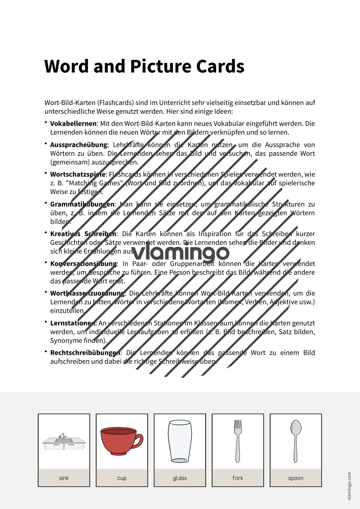 de englisch kitchen word and picture cards 002