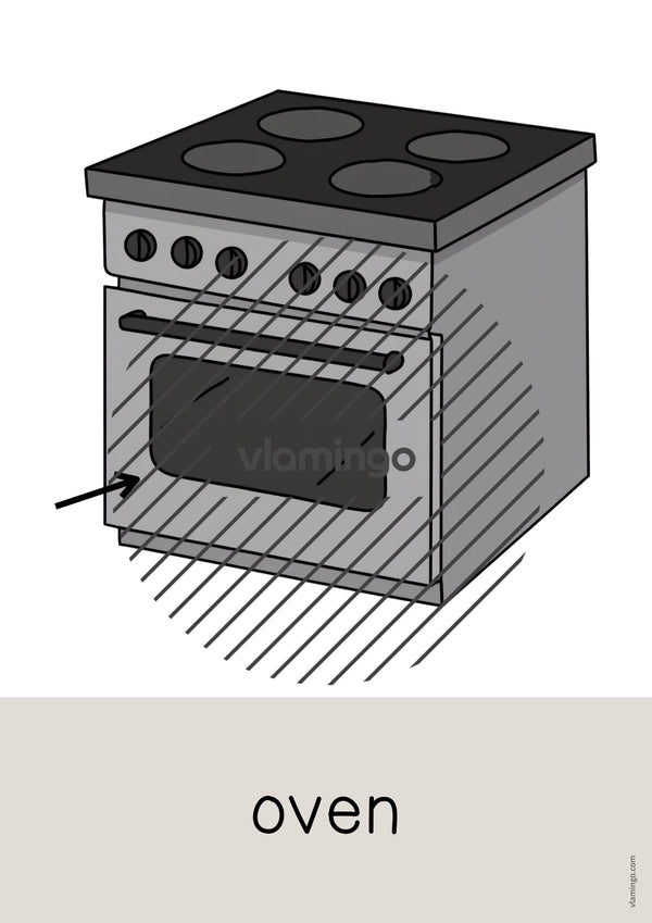 de englisch kitchen word and picture cards 026