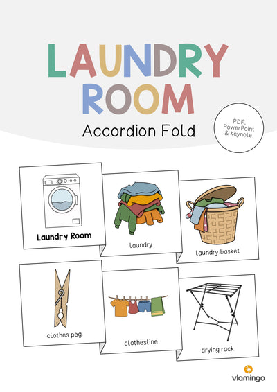 Laundry Room / Waschraum: Accordion Fold (Englisch)