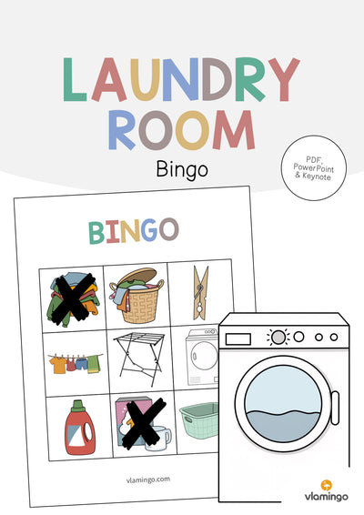 Laundry Room / Waschraum: Bingo (Englisch)