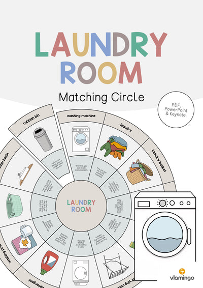 Laundry Room / Waschraum: Matching Circle (Englisch)