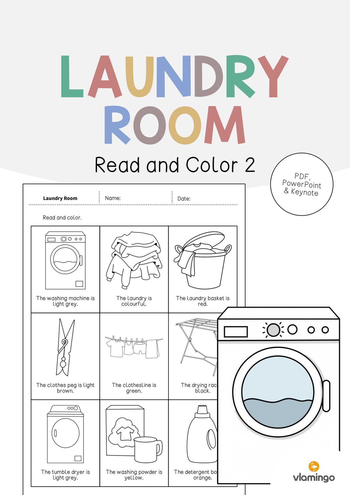 de englisch laundry room read and color 2 001