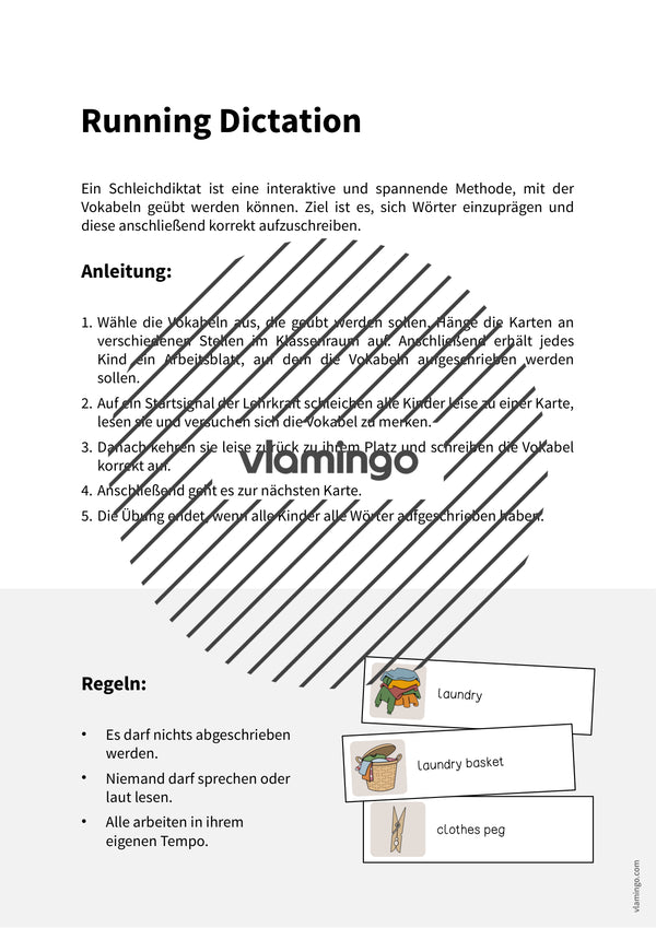 de englisch laundry room running dictation 002