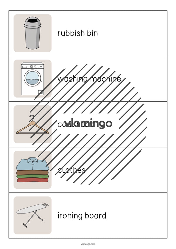 de englisch laundry room running dictation 005