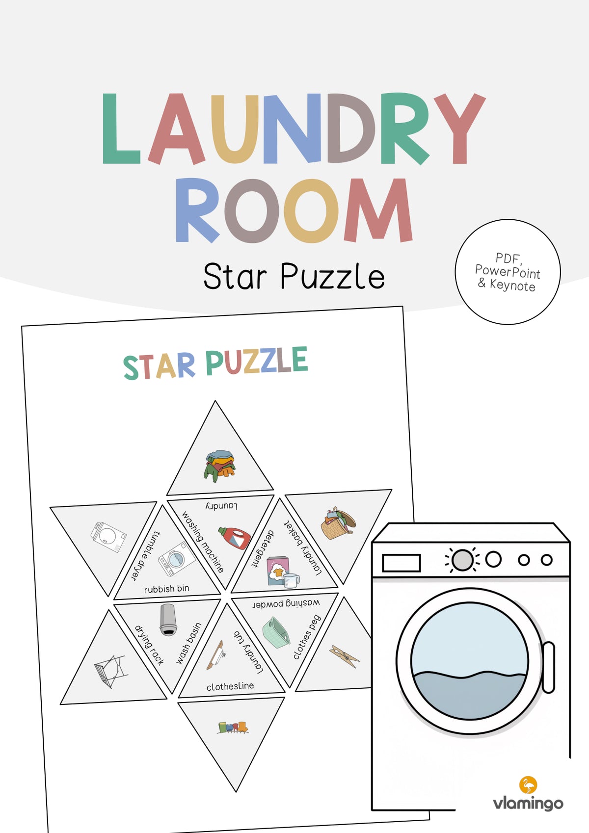 de englisch laundry room star puzzle 001