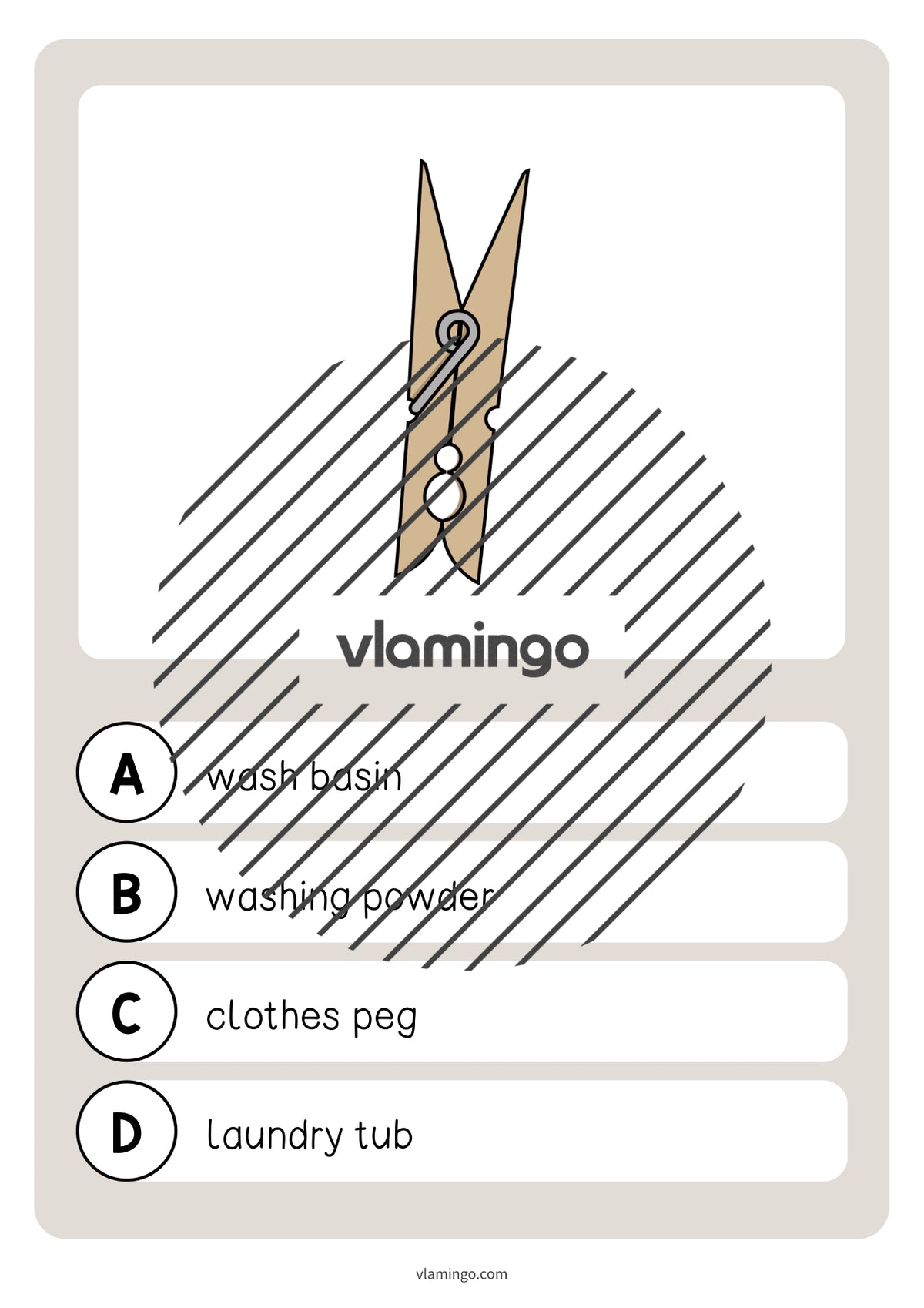 de englisch laundry room vocabulary quiz 009