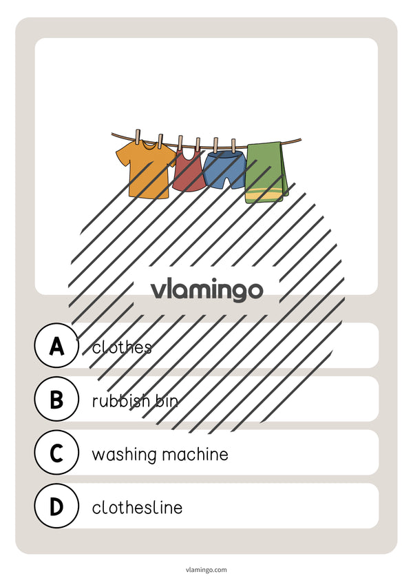de englisch laundry room vocabulary quiz 011