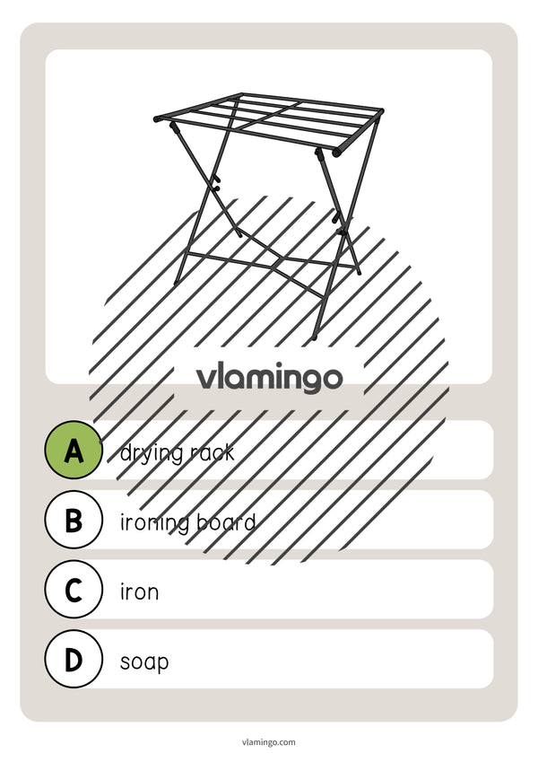 de englisch laundry room vocabulary quiz 014