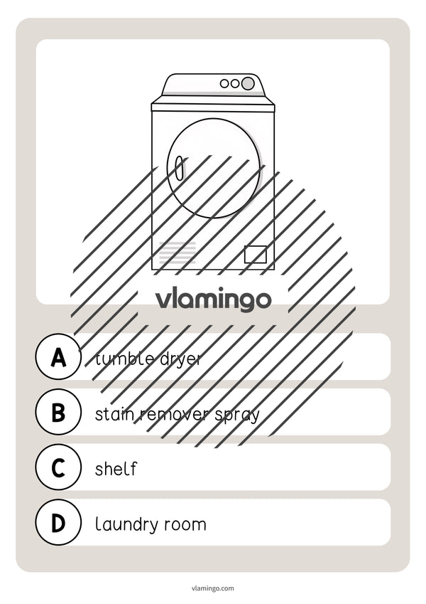 de englisch laundry room vocabulary quiz 015