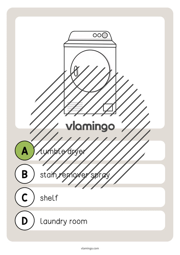 de englisch laundry room vocabulary quiz 016