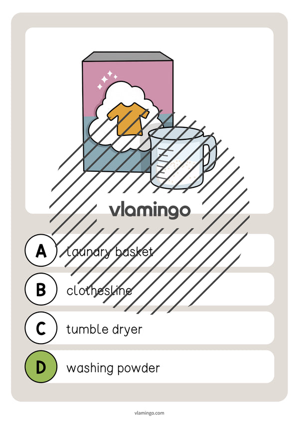 de englisch laundry room vocabulary quiz 020