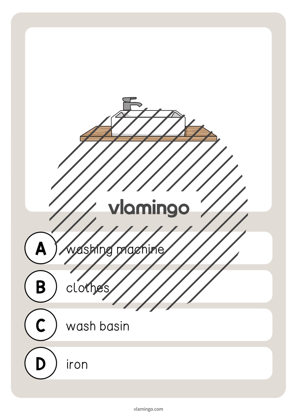 de englisch laundry room vocabulary quiz 023