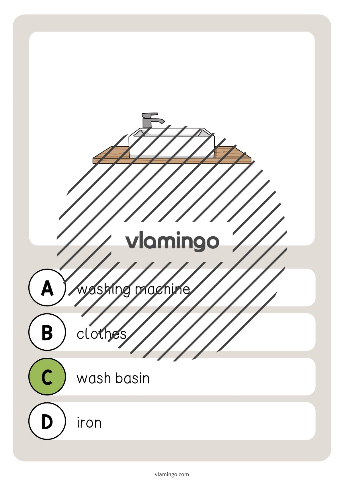 de englisch laundry room vocabulary quiz 024