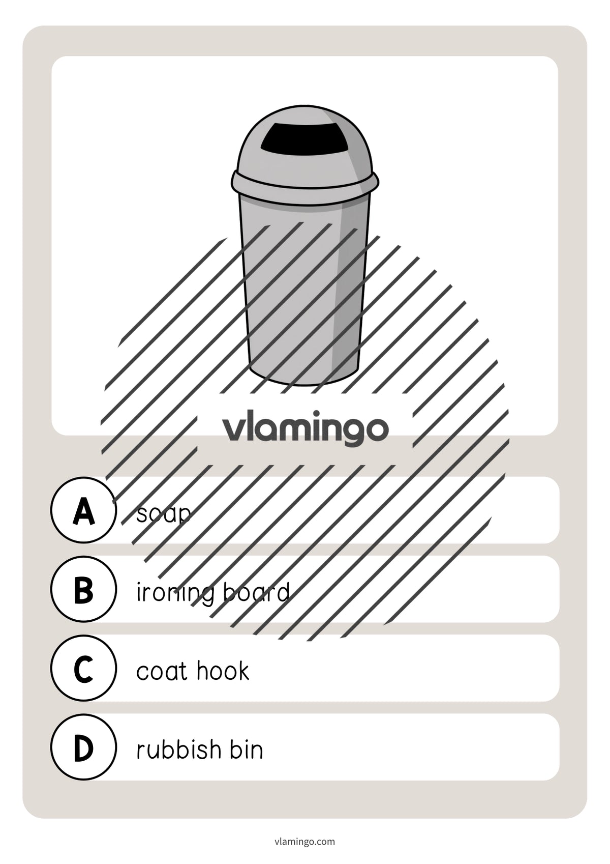 de englisch laundry room vocabulary quiz 025