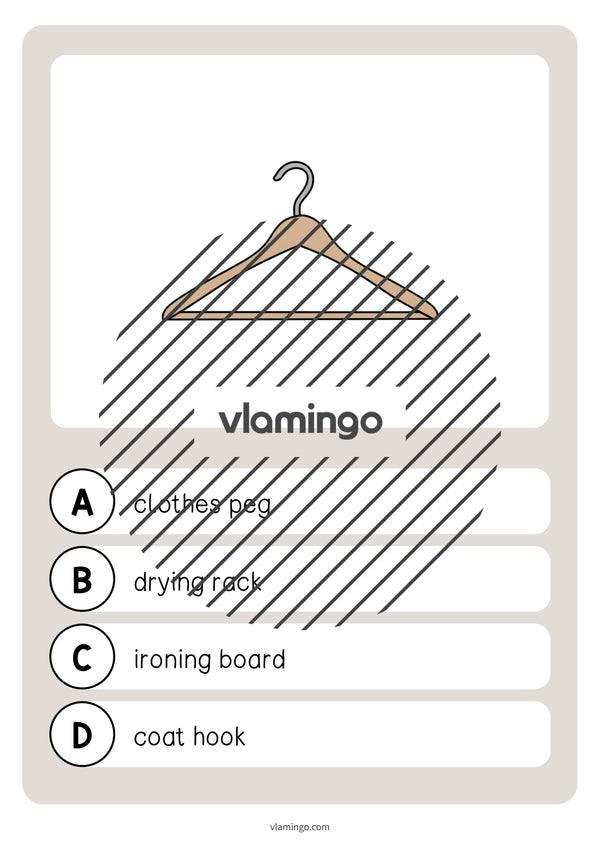 de englisch laundry room vocabulary quiz 029