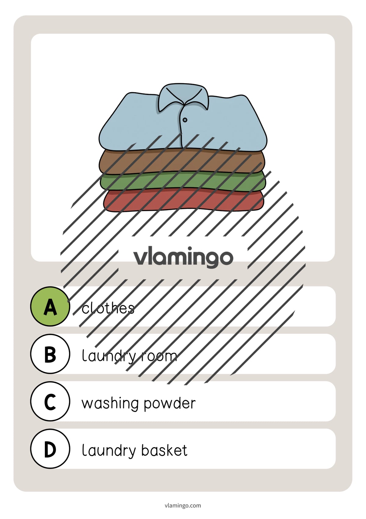de englisch laundry room vocabulary quiz 032