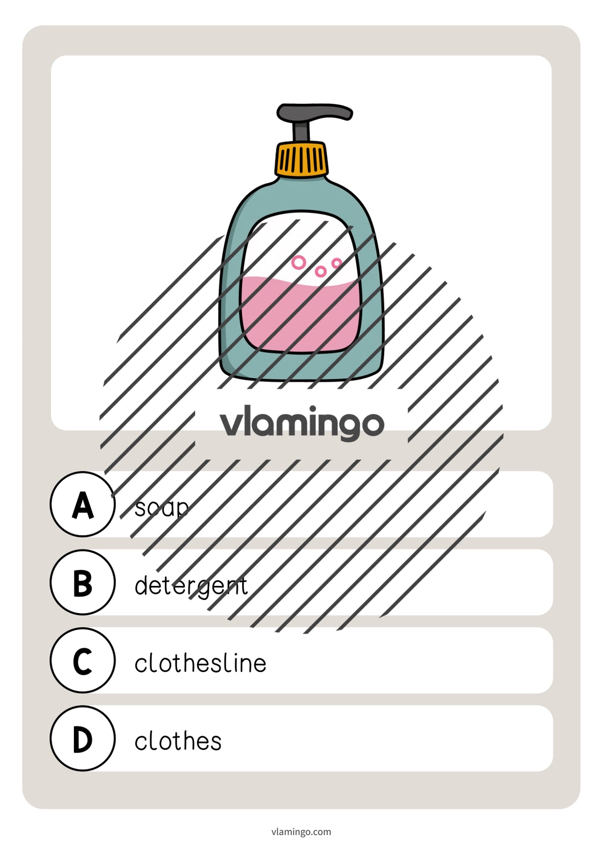de englisch laundry room vocabulary quiz 037
