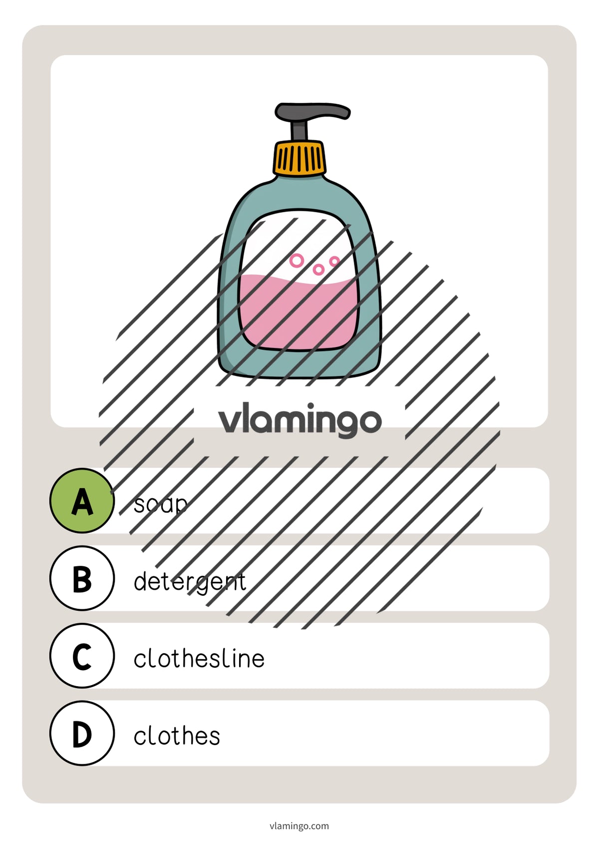 de englisch laundry room vocabulary quiz 038