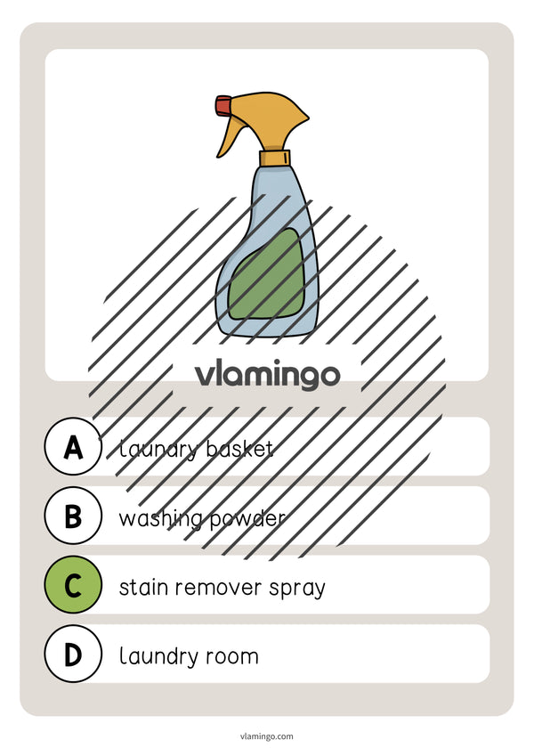 de englisch laundry room vocabulary quiz 040