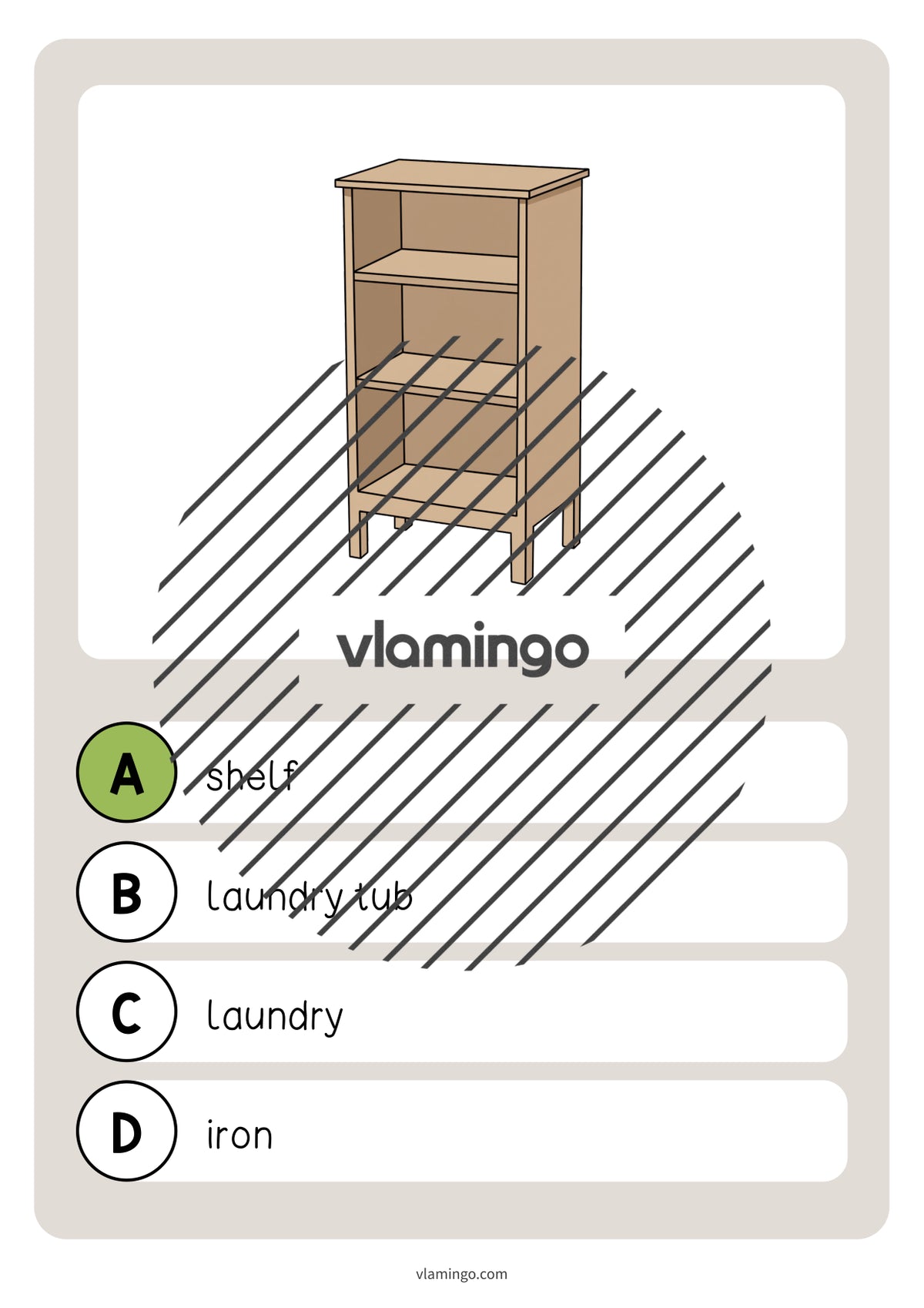 de englisch laundry room vocabulary quiz 042