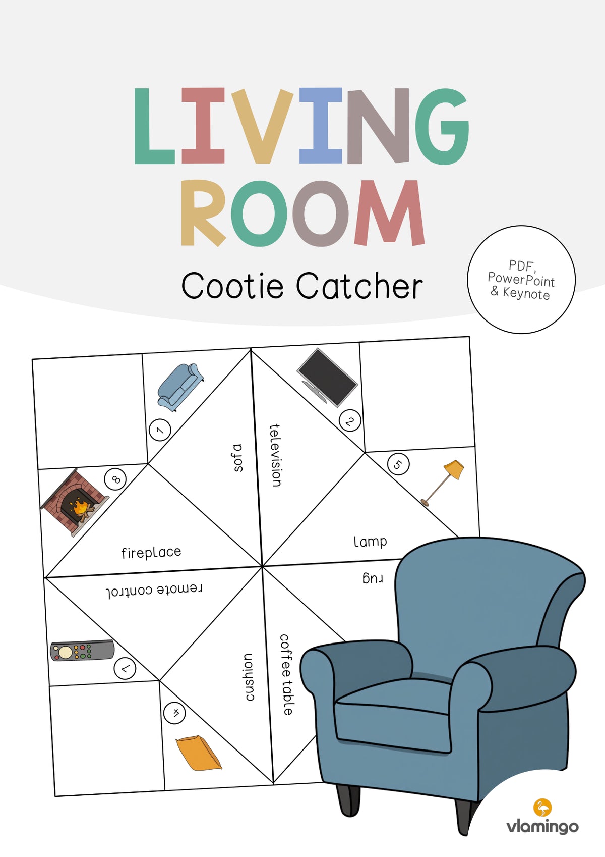 de englisch living room cootie catcher 001