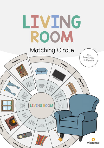 Living Room / Wohnzimmer: Matching Circle (Englisch)