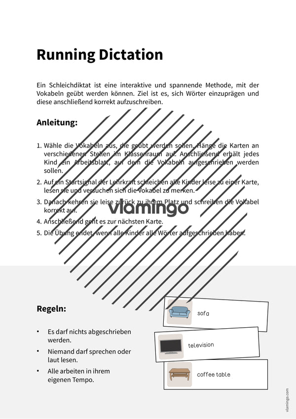 de englisch living room running dictation 002