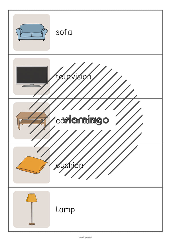 de englisch living room running dictation 003