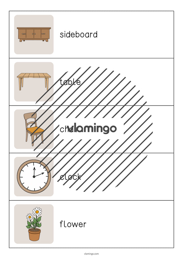 de englisch living room running dictation 006