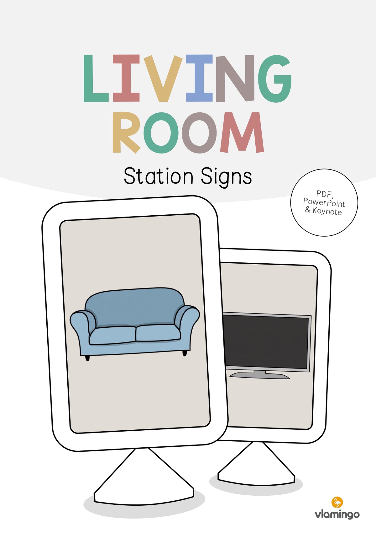 de englisch living room station signs 001