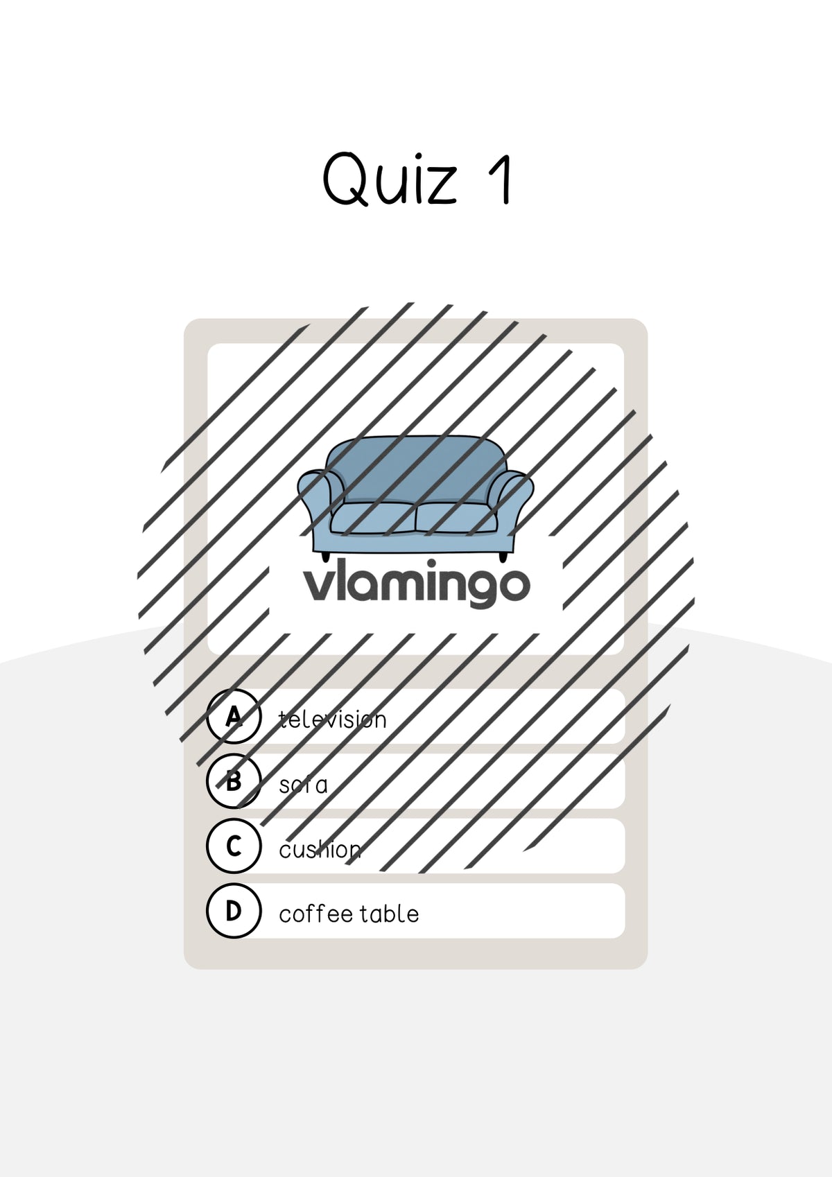 de englisch living room vocabulary quiz 004