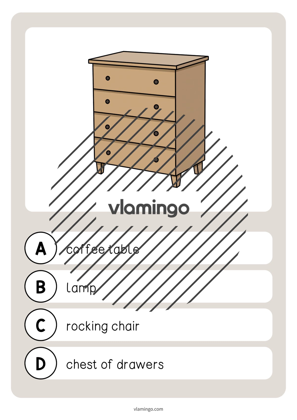 de englisch living room vocabulary quiz 029