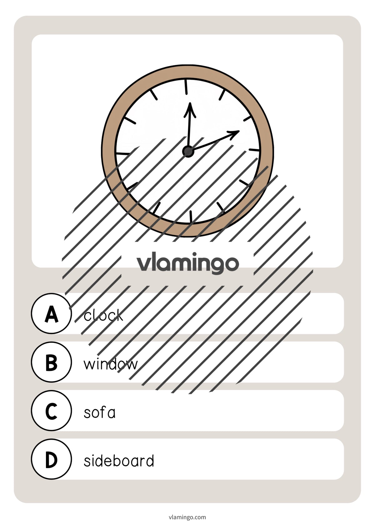 de englisch living room vocabulary quiz 041